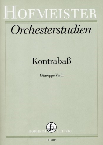 Orchesterstudien&nbsp;&nbsp;für Kontrabass&nbsp;&nbsp;