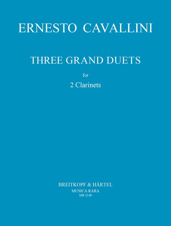 3 grand Duets op.30  for 2 clarinets  