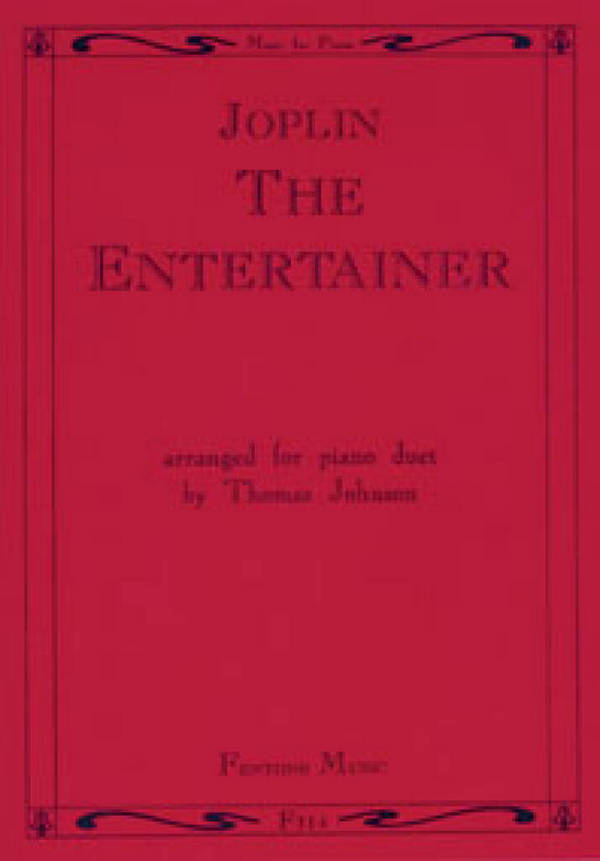 The Entertainer&nbsp;&nbsp;for piano duet&nbsp;&nbsp;