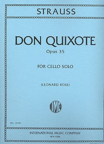 Don Quixote op.35&nbsp;&nbsp;for cello solo&nbsp;&nbsp;