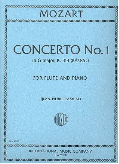 Concerto G major KV313 no.1&nbsp;&nbsp;for flute and piano&nbsp;&nbsp;