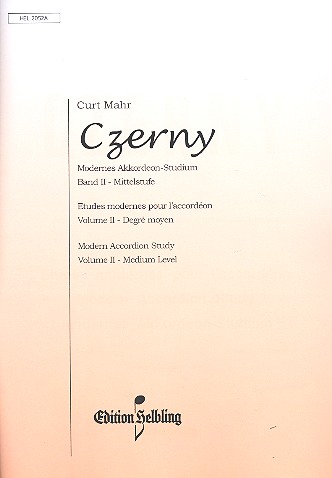 Czerny Band 2  für Akkordeon  