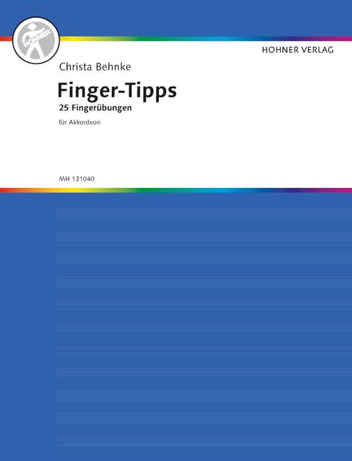Finger-Tips - 25 Fingerübungen  für Akkordeon  