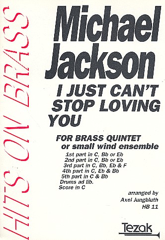 I just can't stop loving you  für Blechbläserquintett  