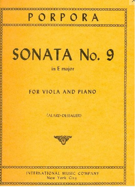 Sonata no.9 E major&nbsp;&nbsp;for viola and piano&nbsp;&nbsp;