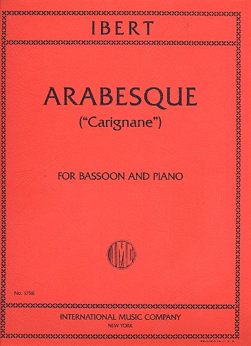 Arabesque  for bassoon and piano  