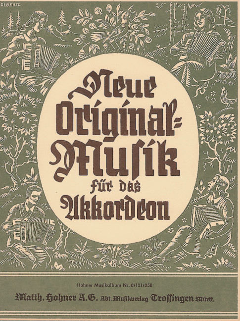 Neue Original-Musik  für Akkordeon  