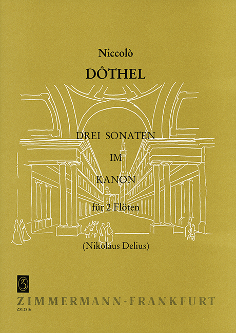 3 Sonaten im Kanon für 2 Flöten    