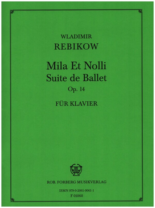 Balletsuite op.14  für Klavier  