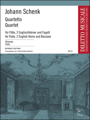 Quartetto für Flöte,&nbsp;&nbsp;2 Englischhörner und Fagott&nbsp;&nbsp;Stimmen