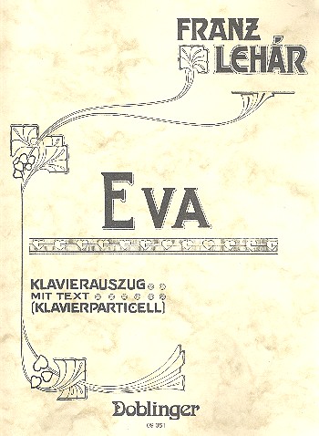 Eva Klavierauszug mit text&nbsp;&nbsp;&nbsp;&nbsp;