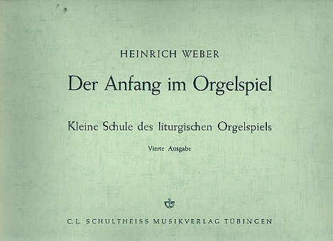 Der Anfang im Orgelspiel  für Orgel  