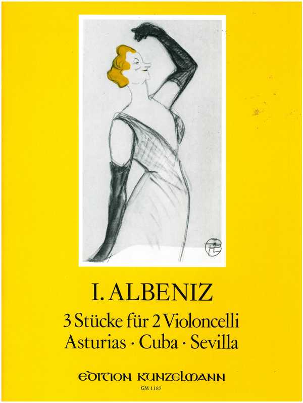 3 Stücke  für 2 Violoncelli  Stimmen