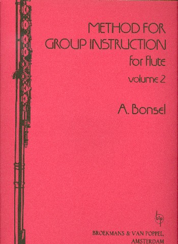 Method for Group Instruction vol.2&nbsp;&nbsp;for flute&nbsp;&nbsp;