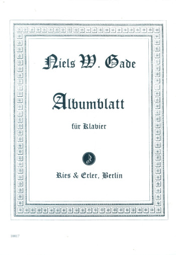 Albumblatt  für Klavier  