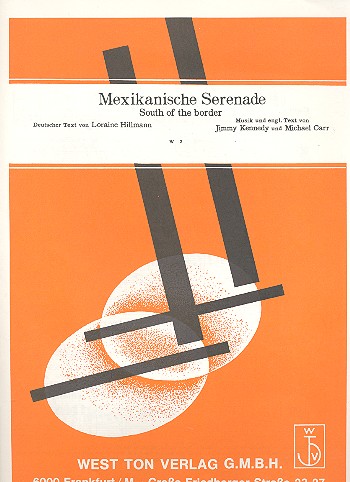 Mexikanische Serenade: Einzelausgabe  für Gesang und Klavier  