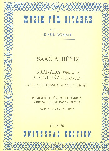 Granada (Serenata) und Cataluna  (Curranda) aus der Suite espagnole op.47  für 2 Gitarren