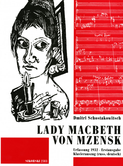Lady Macbeth von Mzensk Oper  Klavierauszug (r/dt)  Urfassung 1932