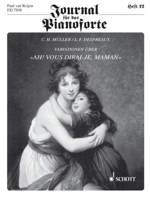 Ah! Vous dirai-je, Maman Heft 12&nbsp;&nbsp;für Klavier&nbsp;&nbsp;