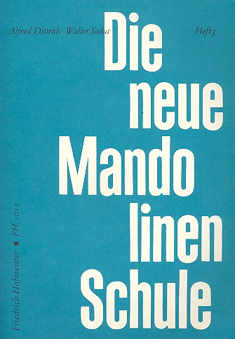 Die neue Mandolinenschule Band 3&nbsp;&nbsp;&nbsp;&nbsp;