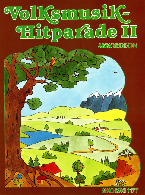 Volksmusik-Hitparade Band 2&nbsp;&nbsp;für Akkordeon&nbsp;&nbsp;