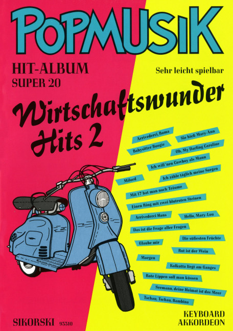 Popmusik Hit-Album Super 20&nbsp;&nbsp;Wirtschaftswunder-Hits 2&nbsp;&nbsp;