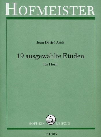 19 ausgewählte Etüden   für Horn  