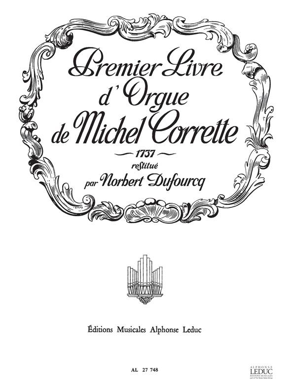 Premier Livre d'Orgue&nbsp;&nbsp;&nbsp;&nbsp;
