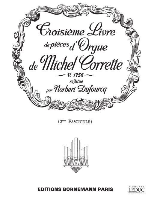 Troisième livre d'orgue vol.2&nbsp;&nbsp;&nbsp;&nbsp;