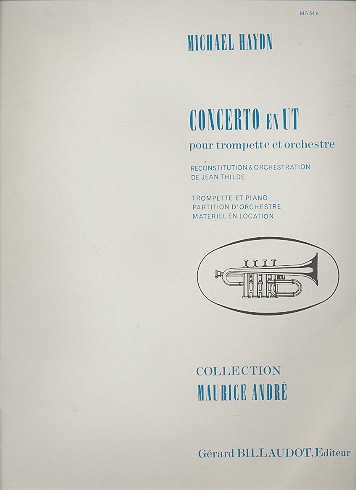 Concerto ut majeur pour  trompette et piano  