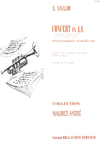 Concert la mineur pour trompette  et piano (transcr. de la sonate  RV43 pour violoncelle et bc)
