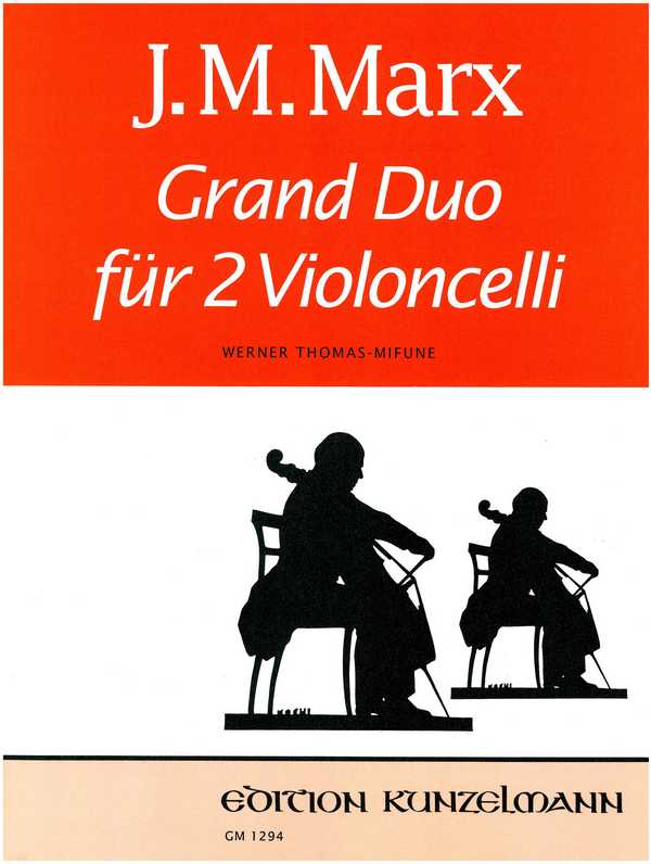 Grand Duo&nbsp;&nbsp;für 2 Violoncelli&nbsp;&nbsp;Stimmen