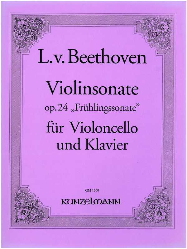 Sonate op. 24&nbsp;&nbsp;für Violoncello und Klavier&nbsp;&nbsp;