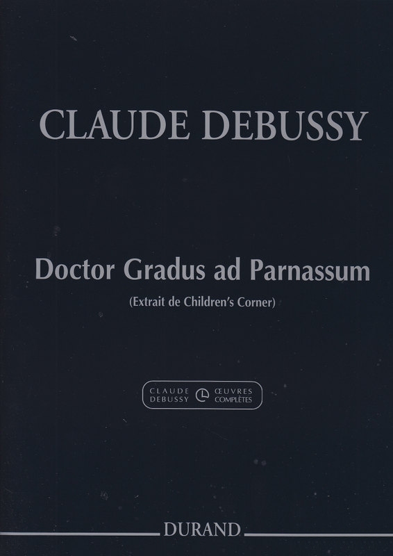 Doctor gradus ad parnassum  pour piano  Extrait de Children's Corner