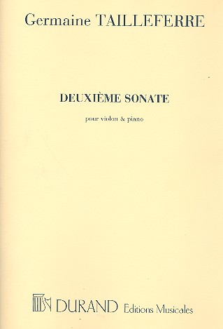 Sonate no.2&nbsp;&nbsp;pour violon et piano&nbsp;&nbsp;