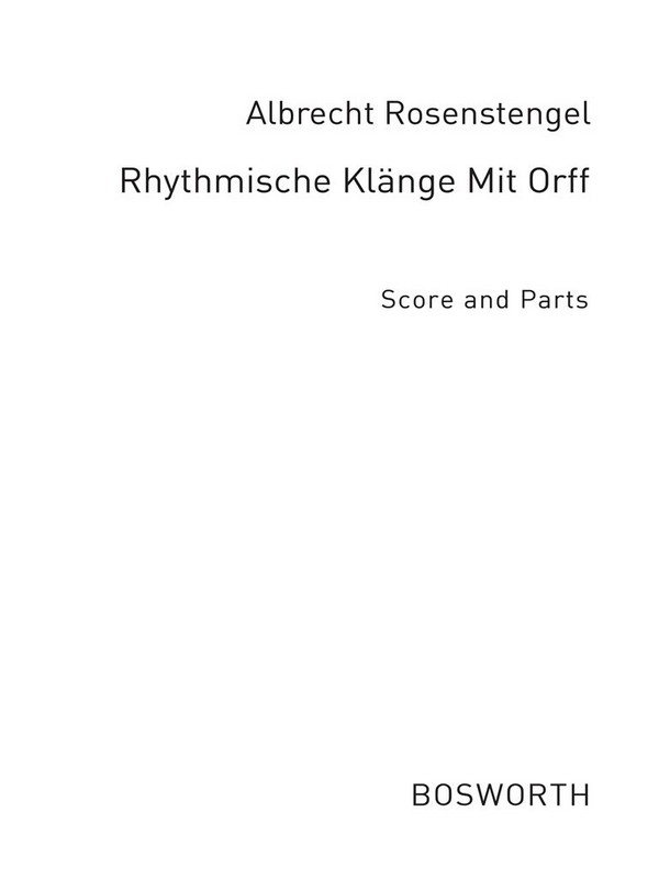 Rhythmische Klänge mit Orff  Folklore und Tanzmusik in Jazzbesetzung  mit Melodieinstrumnete,      Partitur und Stimmen