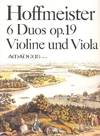 6 Duos op.19  für Violine und Viola  Stimmen