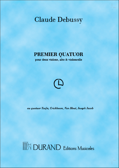 Quatuor à cordes op.10 pour&nbsp;&nbsp;2 violons, alto et violoncelle&nbsp;&nbsp;partition miniature