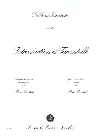 Introduction et Tarantelle op.43  für Violine und Klavier  