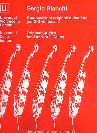 Didaktische Kompositionen&nbsp;&nbsp;für 2-3 Violoncelli&nbsp;&nbsp;