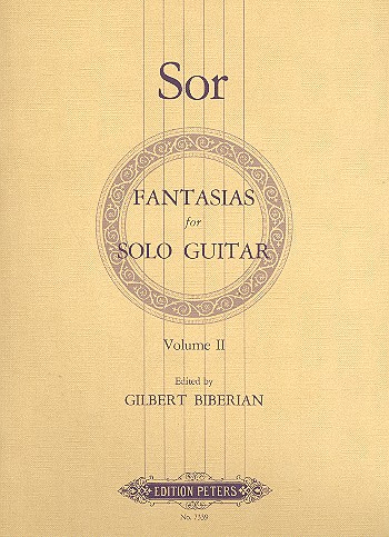 Fantasias for guitar vol.2 op.16, 21, 30 and 40&nbsp;&nbsp;für Gitarre&nbsp;&nbsp;