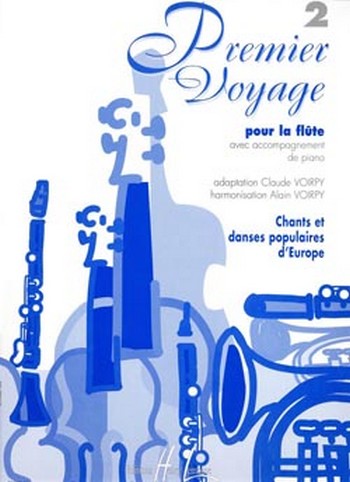 Premier voyage vol.2&nbsp;&nbsp;pour trompette ou le cornet sib et piano&nbsp;&nbsp;