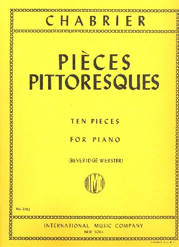10 pièces pittoresques  for piano  