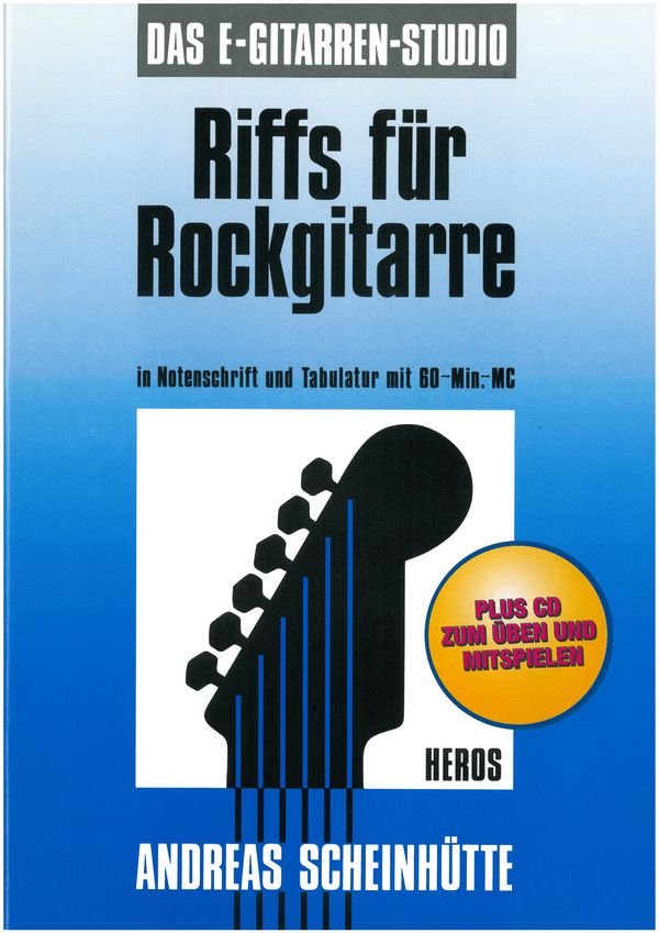 Riffs für Rockgitarre (+CD)  in Notenschrift und Tabulatur  