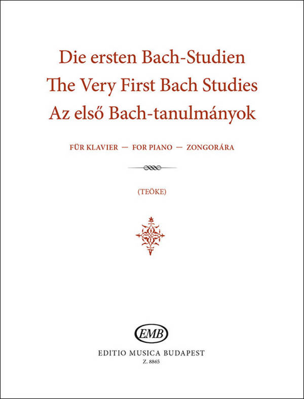 Die ersten Bach-Studien&nbsp;&nbsp;für Klavier&nbsp;&nbsp;