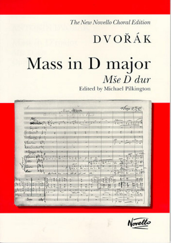 Mass in D Major op.86  for soloists, chorus and orchestra  vocal score