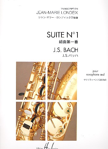 Suite no.1 pour saxophone seul&nbsp;&nbsp;&nbsp;&nbsp;
