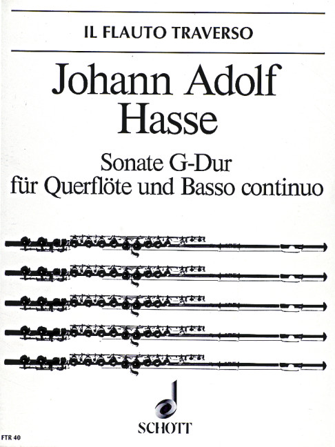 Sonate G-Dur&nbsp;&nbsp;für Flöte (Oboe, Violine) und Basso continuo&nbsp;&nbsp;