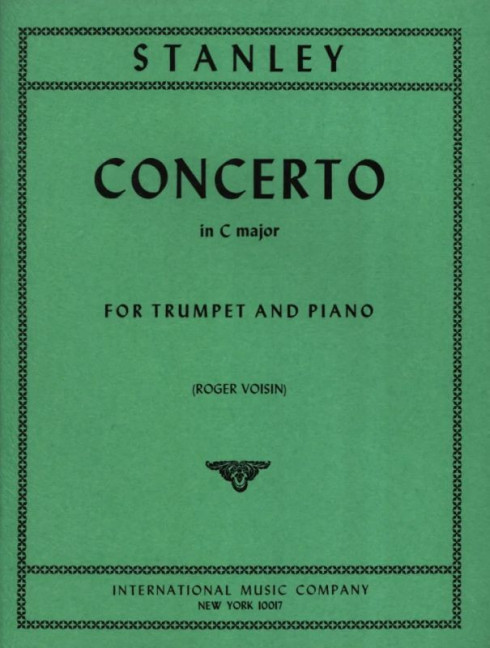 Concerto C major  for trumpet and piano  VOISIN, ROGER, ED.