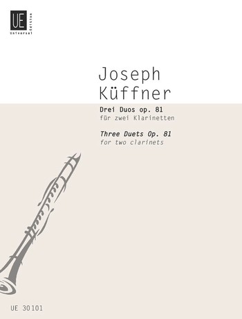3 Duos op.81  für 2 Klarinetten  